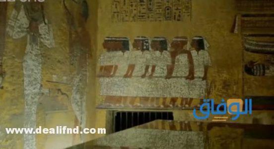 طريقة فتح سقف مقبرة فرعونية