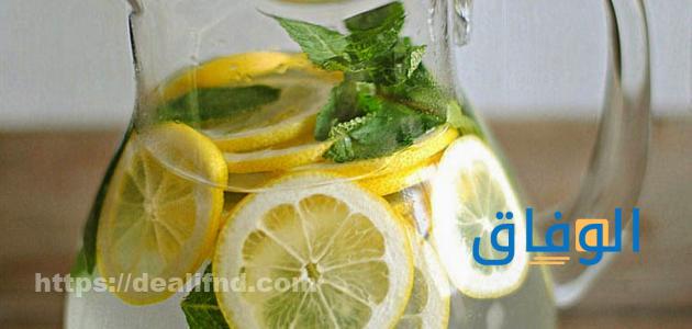 فوائد الماء والليمون