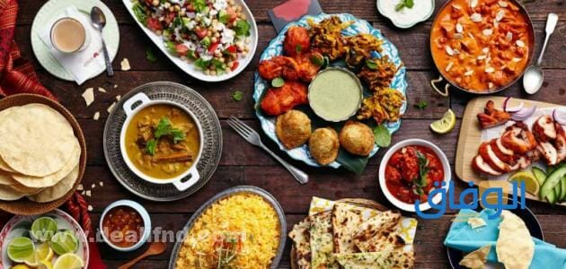 مأكولات هندية بسيطة