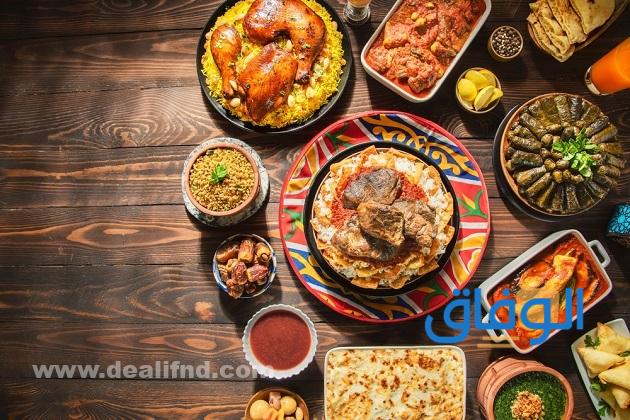 جدول أكلات رمضان | 30 يوم تحفة 2024