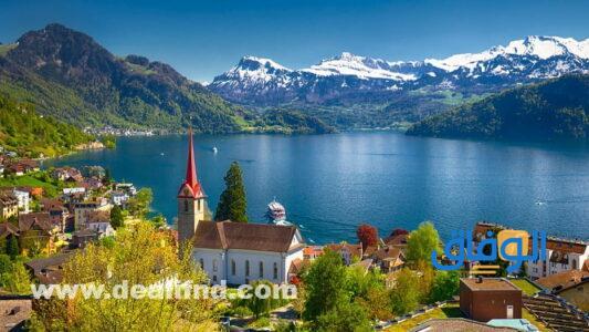 السياحة في سويسرا للعوائل في الشتاء